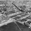 Wellington Square, Ayr.  Oblique aerial photograph taken facing north-east.