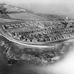 Troon, general view, showing Titchfield Road and Marina.  Oblique aerial photograph taken facing north.