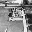 Prestwick Golf Course Club House.  Oblique aerial photograph taken facing east.