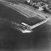 Largs Harbour Pier.  Oblique aerial photograph taken facing east.