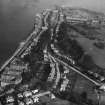 Gourock, general view, showing Tower Hill and Barrhill Road.  Oblique aerial photograph taken facing north-east.