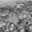 Broughty Ferry, general view, showing Hill Street and Castleroy House.  Oblique aerial photograph taken facing north-east.