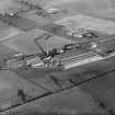 Dundee Floorcloth and Linoleum Co. Ltd. Linoleum Factory, Lochee, Dundee.  Oblique aerial photograph taken facing north-east. 