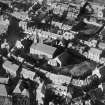 Kirriemuir, general view, showing Old Parish Church.  Oblique aerial photograph taken facing north-west.