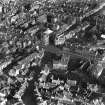 Perth, general view, showing South Methven Street, Hospital Street and King James VI Hospital.  Oblique aerial photograph taken facing east.