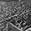 Perth, general view, showing York Place and Caledonian Road.  Oblique aerial photograph taken facing east.