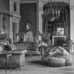 Interior view of drawing room at Blythswood House.