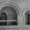 S transept, detail of triforium opening.