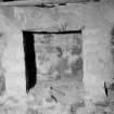 Interior.
First floor, kitchen, detail of fireplace.