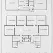 Plan of domestic science block and primary school, New Adademy, Hamilton.