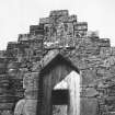 Detail of burial vault.
Possibly taken by Dr. Marwick