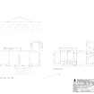 Dumfries House: Coachhouse ground plan and first floor plan