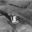 Clackmannan Tower, Clackmannan.  Oblique aerial photograph taken facing north-east.