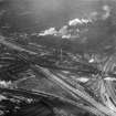 Lanarkshire Steel Co. Steel Works, Motherwell.  Oblique aerial photograph taken facing north.