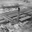 Oblique aerial view of John G Stein and Co. Ltd., Castlecary Brickworks.