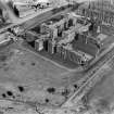 Yorkhill Hospital, Dalnair Street, Glasgow.  Oblique aerial photograph taken facing east.