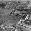 Yorkhill Hospital, Dalnair Street, Glasgow.  Oblique aerial photograph taken facing north.