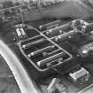 Knightswood Hospital. Oblique aerial photograph.