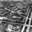 John Tullis and Son Ltd. St Ann's Leather Works, Tullis Street, Glasgow.  Oblique aerial photograph taken facing south-east.