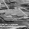 W Macfarlane and Co. Ltd. Saracen Foundry, Hawthorn Street, Possilpark.  Oblique aerial photograph taken facing south.