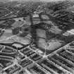 Queen's Park, Glasgow.  Oblique aerial photograph taken facing south.