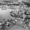 Oban, general view, showing Oban Bay and Railway Quay.  Oblique aerial photograph taken facing east.