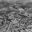 Glasgow, general view, showing Kelvingrove Museum and Art Gallery, University of Glasgow and Kelvingrove Park.  Oblique aerial photograph taken facing south.