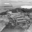 Arrol-Aster Car Factory, Heathhall, Dumfries.  Oblique aerial photograph taken facing north-west.