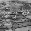 J and P Coats Ltd. Ferguslie Mills Thread Works, Paisley.  Oblique aerial photograph taken facing south-east.