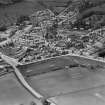 Moffat, general view, showing High Street and Burnside.  Oblique aerial photograph taken facing north-west.