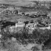 Oblique aerial view of Stirling Castle taken facing east.
