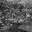 Alloa, general view, showing Shillinghill and Greenfield House.  Oblique aerial photograph taken facing north-west.