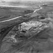John G Stein and Co. Ltd., Castlecary Brickworks.  Oblique aerial photograph taken facing north-east.