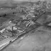 British Aluminium Co., Aberdour Road, Burntisland.  Oblique aerial photograph taken facing east.