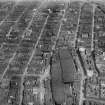 Glasgow, general view, showing Central Station and Blythswood Square.  Oblique aerial photograph taken facing north.