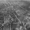 Glasgow, general view, showing George Square, Queen Street Station and Ingram Street.  Oblique aerial photograph taken facing north-west.