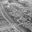 Kirkcaldy, general view, showing Victoria Road and Balsusney Road.  Oblique aerial photograph taken facing east.
