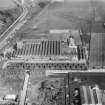 Macfarlane, Lang and Co. Biscuit Factory, Clydeford Drive, Glasgow.  Oblique aerial photograph taken facing east.