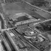 Macfarlane, Lang and Co. Biscuit Factory, Clydeford Drive and William Wilson and Co. Lilybank Boiler Works, Glasgow.  Oblique aerial photograph taken facing south.