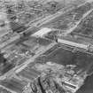 Albion Motor Works, South Street, Glasgow.  Oblique aerial photograph taken facing east. This image has been produced from a damaged negative.