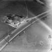 Old Toll Bar, Gretna.  Oblique aerial photograph taken facing east.  This image has been produced from a damaged negative.