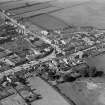 Lochmaben, general view, showing Town House and Bruce Street.  Oblique aerial photograph taken facing west.
