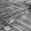 The A8 Glasgow and Edinburgh Road, Harthill, Shotts.  Oblique aerial photograph taken facing north.