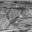 Glasgow, general view, showing Saracen Foundry, Possilpark and Springburn Park.  Oblique aerial photograph taken facing east.