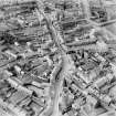 Kilsyth, general view, showing Market Square and Main Street.  Oblique aerial photograph taken facing north.