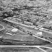 Montrose, general view, showing Mid Links and Marine Avenue.  The circus.  Oblique aerial photograph taken facing north. 