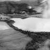 Loch of Butterstone and Cardney House, Dunkeld.  Oblique aerial photograph taken facing north-west.