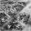 Huntly, general view, showing Strathbogie Parish Church, Bogie Street and Castle Street.  Oblique aerial photograph taken facing north.