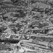 Crieff, general view, showing King Street and Morrison's Academy, Ferntower Road.  Oblique aerial photograph taken facing north-east.