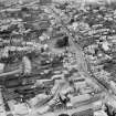 Crieff, general view, showing James Square and High Street.  Oblique aerial photograph taken facing north-west.